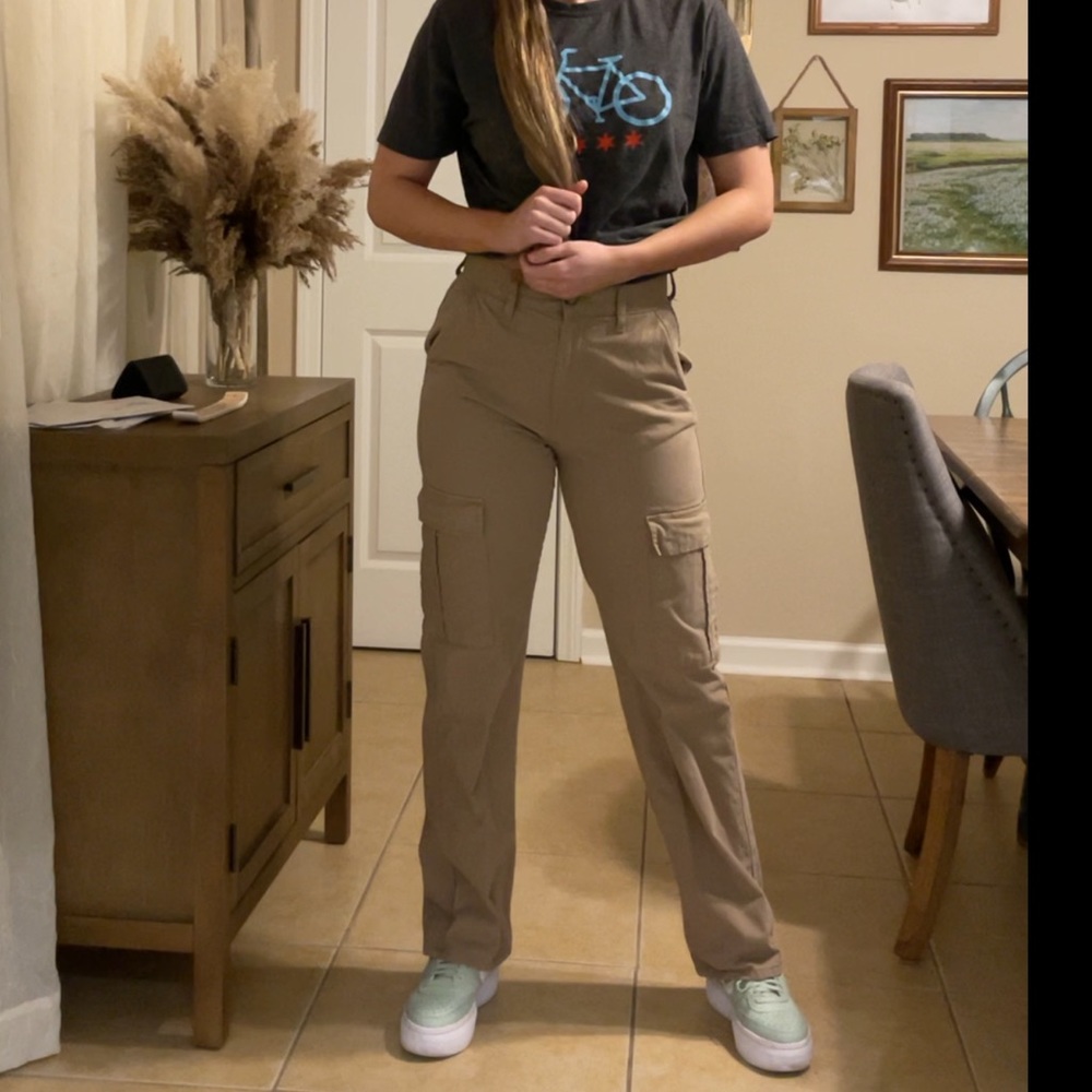 Khaki Cargo Pants